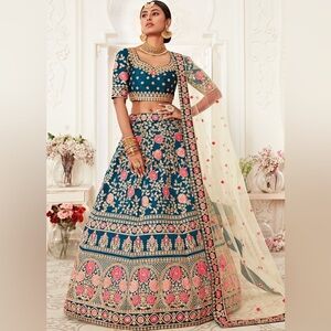 Floral Embroidered Lehenga Choli